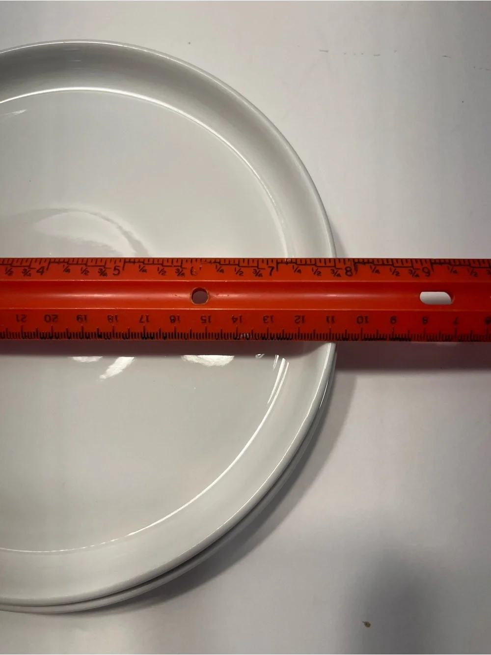 Set of 2 Sur La Table Kitchen Essentials White Salad Plates 7.5” Replacements